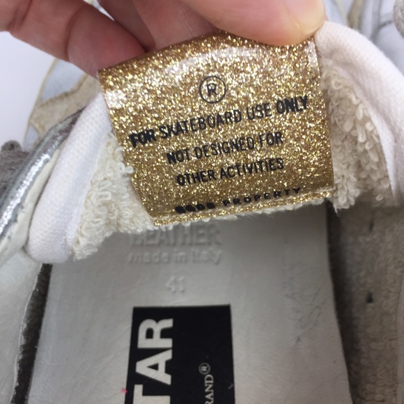 GOLDEN GOOSE Superstar Distressed Sneakers \\ 41 - Picture 10 of 11